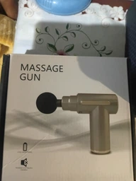Массажер для тела мышечный Massage Gun 720 массажный ударный пистолет чёрный фото от покупателей 2