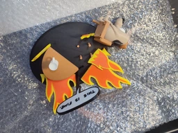 Фігурка Мем This is Fine Dog, Все добре, Собака у вогні. Aivory