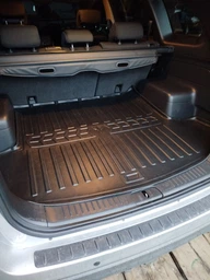 Килимок в багажник для Ford EcoSport II (2013-2023) верхня поличка з бортиками 30 мм (Stingray) фото від покупців 2