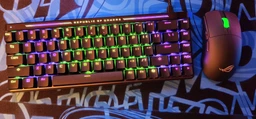 Клавiатура Asus ROG Falchion Ace LED 68key HFX Magnetic Switches Black (90MP03VE-BKUA20)