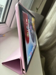 Чохол Smart case на iPad Air 2 9.7" рожевий pink water з мікрофіброю фото від покупців 2