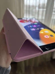 Чохол Smart case на iPad Air 2 9.7" рожевий pink water з мікрофіброю фото від покупців 1
