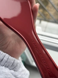 Универсальная женская расческа для волос, популярная щетка Tangle Teezer The Ultimate Detangler, Белая фото от покупателей 5