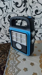 Ліхтар акумуляторний з сонячною панеллю і функцією Power Bank LED COB, потужний ручний ліхтар-прожектор з USB зарядкою і 4 режимами світла, портативна лампа на акумуляторі для дому, дачі, кемпінгу, HS-8020D-Orange фото від покупців 10