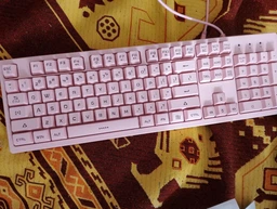 Комплект ігрова мембранна мембранна клавіатура і миша Onikuma G25 CW905 Gaming Combo 2в1 RGB Pink