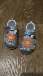 Босоножки для девочки Tom.M Серебристый (9128 silver (21 (13,5 см)) фото от покупателей 2