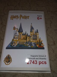 Конструктор с подсветкой Harry Potter Замок Хогвартс 2743 детали