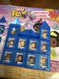Адвент-календарь Funko Bitty Pop Countdown Calendar Disney Princess 2025 87001 (889698870016)