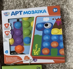Мозаика АРТ для самых маленьких, 46 дет., 12 картинок, LimoToy, SK 0005