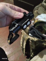 Налобний ліхтар Sofirn H25LR black LH351D 90CRI + SST 20-DR Red LED 5000K + акумулятор 3000mAh