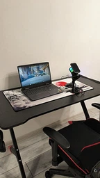 Комп'ютерний стіл RZTK Cobra RGB Carbon 1200 х 600 мм фото від покупців 2