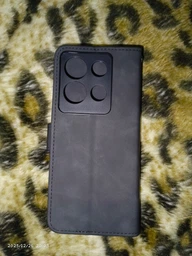 Чехол-книжка Deexe Classic Wallet для Infinix Note 30 - Black фото от покупателей 1