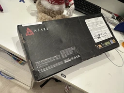 Механическая игровая клавиатура AJAZZ AK820 Pro RGB для геймеров: Hot-Swap, Gasket Mount, 81 клавиша, PBT провідна White-Purple