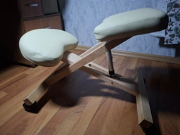 Коленный стул ортопедический 4FIZJO Pure регулируемый, на колесиках Beige (P-5905973402804)