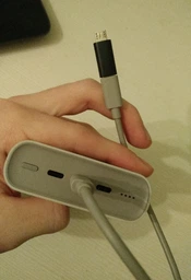 Перехідник Type-C-мама на microUSB адаптер Black (М0981)