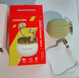 Навушники Canyon TWS-5 White (CNS-TWS5W) фото від покупців 8