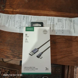 Кабель UGREEN US284 USB AM - Type-C Angled 1м (50941) фото від покупців 4