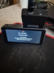 Автомобільний відеореєстратор з WI_FI та GPS HOCO DV12 2K реєстратор з камерою заднього виду Сірий фото від покупців 2