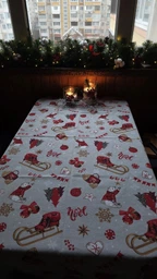 Скатерть Прованс Noel 180х136 см (42174) (4823093475533)