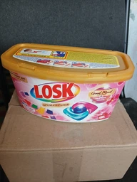 Капсули для прання Losk Power Caps Color Ароматерапія Ефірні олії та аромат Малазійської квітки 22 шт. (9000101802467) (247910) фото від покупців 3