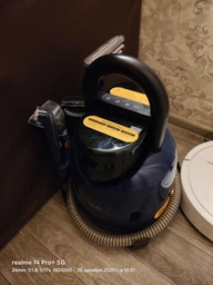 Моющий пылесос с функцией чистки мебели Deerma Suction Vacuum Cleaner DEM-BY200 Blue фото от покупателей 6
