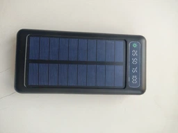 Повербанк умб 20000 mah с солнечной батареей фонариком THATTi wxj-003 павербанк для телефона смартфона устройств powerbank со встроенными 4 кабелями micro usb a type c lightning power bank внешний портативный солнечный аккумулятор повербанки черный фото от покупателей 2