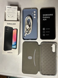 Чохол-книжка Elegant на Samsung Galaxy A24 чорний