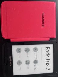 Оригінальна обкладинка чохол PocketBook Comfort Cover для PocketBook 616 Basic Lux 2 Floral Red фото від покупців 1