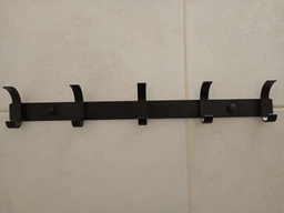 Вішалка на 5 гачків MVM Чорна (HA-04/5 BLACK)