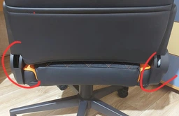 Кресло игровое Cougar Armor One V2 F геймерское, текстильная ткань, стальной каркас, черный+оранжевый фото от покупателей 10