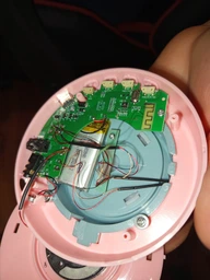 Беспроводные наушники со съемными ушками кота и оленя E-SPORT ATD SY-Т25 (Pink+Blue)