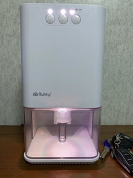 Осушувач повітря від вологи сирості плісняви конденсату з LED-підсвіткою таймером іонізацією потужний електричний побутовий портативний поглинач вологи для кімнати фото від покупців 5