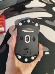 Универсальные Глайды для мыши 40в1 тефлоновые EspTiger ICE V2 Pro профессиональные ножки 40 точек накладки к мышке Dots Feet Skates V2 из тефлона для Logitech G белые фото от покупателей 1