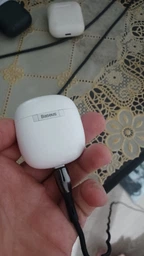 Бездротові білі навушники Baseus Bowie WX5 True Wireless Earphones (A00051000213-00), укомплектовані кейсом, вкладишами, TWS гарнітурою, що підтримують BT5.3. фото від покупців 1