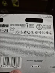Батарейка Panasonic Alkaline Power щелочная AAA блистер, 4 шт (LR03REB/4BPR)