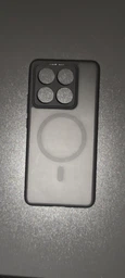 Защитный чехол Deexe Matte Skin with MagSafe для Xiaomi 14T Pro - Transparent / Black фото от покупателей 1