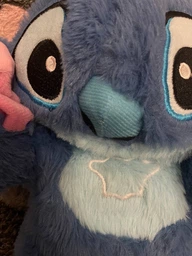 М'яка іграшка Стіч (Stich) з мультфільму Ліло та Стіч, дихає, світиться, колискова