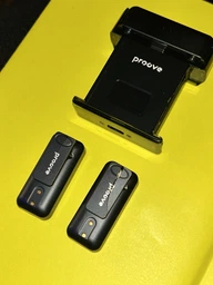 Бездротовий петличний мікрофон Type-C / Lightning Wireless Microphone Proove Live - Чорний фото від покупців 1