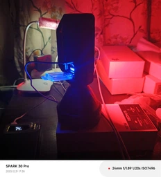 Ліхтар ручний акумуляторний пошуковий Quantum QM-FL1063 Tracker 3W LED+COB з функцією Power Bank (0751784842965) фото від покупців 4