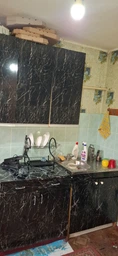 Набір самоклейна ПВХ плівка 2 шт по 0,6х3м, HOME DESIGN, інтер'єрна, водостійка, для меблів і кухні, колір чорний мармур (чорна) фото від покупців 7