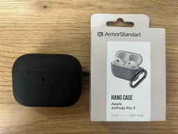Чехол ArmorStandart Hang Case для Apple AirPods Pro 3 Advanced ash (ARM88270)