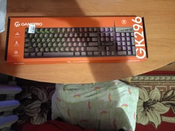 Клавиатура проводная GamePro GK296 USB RGB Black фото от покупателей 3