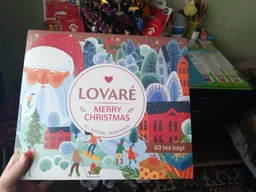 Новогодняя коллекция чая Lovare Merry Christmas 12 видов по 5 шт (4823115403285)