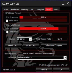 Процесор AMD Ryzen 7 8700F (4.1GHz 16MB 65W AM5) Tray (100-000001590)