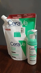Интенсивно очищающий гель Сменный блок CeraVe для нормальной и жирной кожи лица и тела 473 мл (3337875905596)