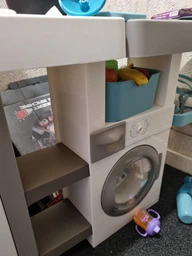 Интерактивный набор Smoby Toys 2 в 1 Тефаль Кухня+Правка со звуковым эффектом, утюгом и сушкой 87х64х100 см (311050) (3032163110507) фото от покупателей 3