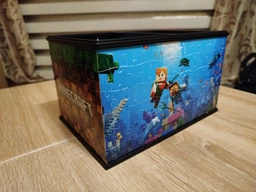 3D Пазл от Ravensburger Шкатулка Minecraft 108 деталей (4005556112869) фото от покупателей 4
