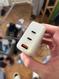Сетевое зарядное устройство RZTK GaN2 100W USB-A (QC4.0) 2xUSB-C (PD3.0) + кабель USB-C 100W White фото от покупателей 6