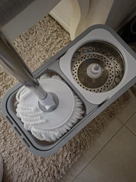Комплект для уборки RZTK Spin Mop (швабра и ведро с отжимом) + 1 дополнительная сменная насадка фото от покупателей 4