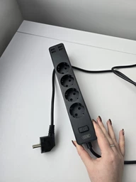 Мережевий фільтр-подовжувач XO WL10 2 Розетки + 3 USB 1.8 м (WL10)